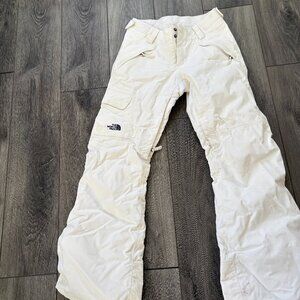 Women's White Snow Pants